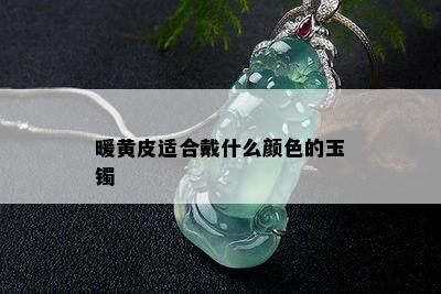 暖黄皮适合戴什么颜色的玉镯