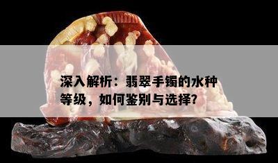 深入解析：翡翠手镯的水种等级，如何鉴别与选择？