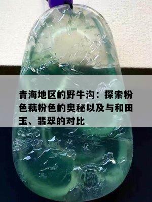 青海地区的野牛沟：探索粉色藕粉色的奥秘以及与和田玉、翡翠的对比