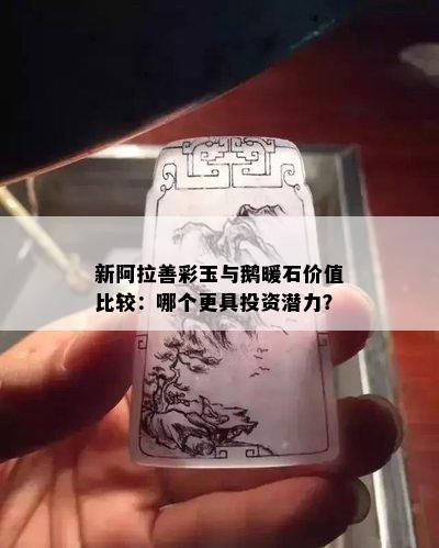 新阿拉善彩玉与鹅暖石价值比较：哪个更具投资潜力？