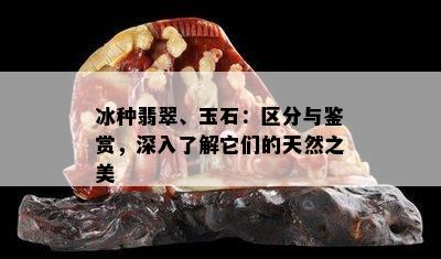 冰种翡翠、玉石：区分与鉴赏，深入了解它们的天然之美