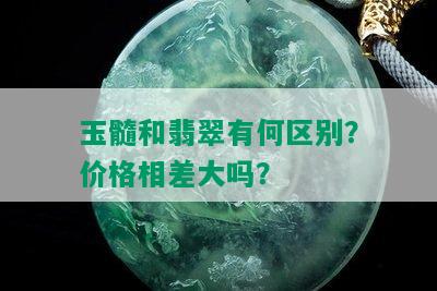 玉髓和翡翠有何区别？价格相差大吗？