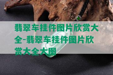 翡翠车挂件图片欣赏大全-翡翠车挂件图片欣赏大全大图