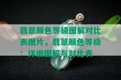 翡翠颜色等级图解对比表图片，翡翠颜色等级：详细图解与对比表