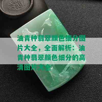 油青种翡翠颜色细分图片大全，全面解析：油青种翡翠颜色细分的高清图片大全