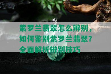 紫罗兰翡翠怎么辨别，如何鉴别紫罗兰翡翠？全面解析辨别技巧