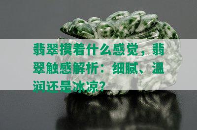 翡翠摸着什么感觉，翡翠触感解析：细腻、温润还是冰凉？