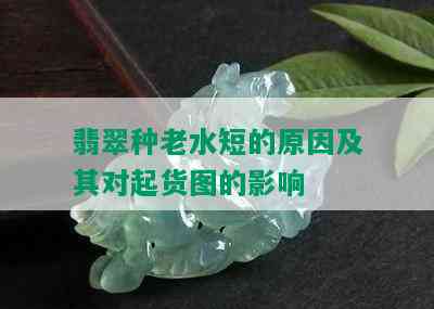 翡翠种老水短的原因及其对起货图的影响