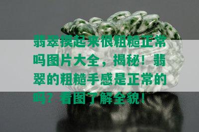 翡翠摸起来很粗糙正常吗图片大全，揭秘！翡翠的粗糙手感是正常的吗？看图了解全貌！