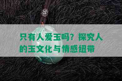 只有人爱玉吗？探究人的玉文化与情感纽带