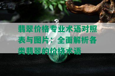 翡翠价格专业术语对照表与图片：全面解析各类翡翠的价格术语