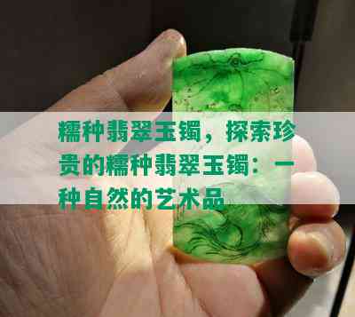 糯种翡翠玉镯，探索珍贵的糯种翡翠玉镯：一种自然的艺术品