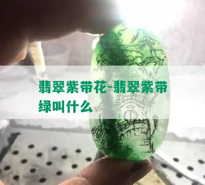 翡翠紫带花-翡翠紫带绿叫什么