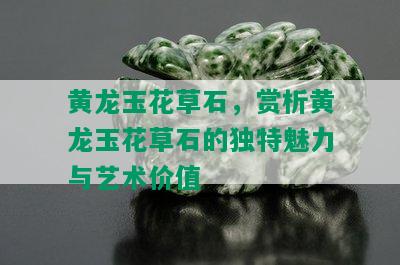 黄龙玉花草石，赏析黄龙玉花草石的独特魅力与艺术价值