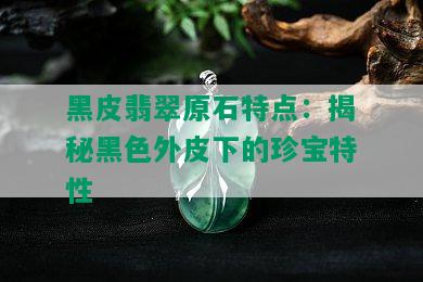 黑皮翡翠原石特点：揭秘黑色外皮下的珍宝特性