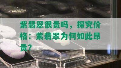 紫翡翠很贵吗，探究价格：紫翡翠为何如此昂贵？