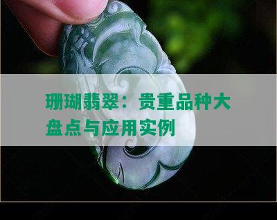 珊瑚翡翠：贵重品种大盘点与应用实例