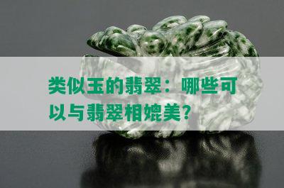 类似玉的翡翠：哪些可以与翡翠相媲美？