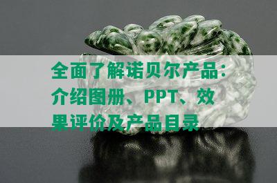 全面了解诺贝尔产品：介绍图册、PPT、效果评价及产品目录