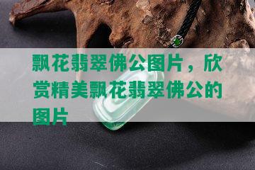 飘花翡翠佛公图片，欣赏精美飘花翡翠佛公的图片