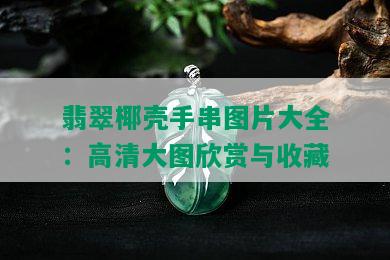 翡翠椰壳手串图片大全：高清大图欣赏与收藏