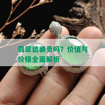 翡翠貔貅贵吗？价值与价格全面解析