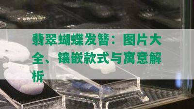 翡翠蝴蝶发簪：图片大全、镶嵌款式与寓意解析