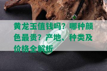 黄龙玉值钱吗？哪种颜色最贵？产地、种类及价格全解析