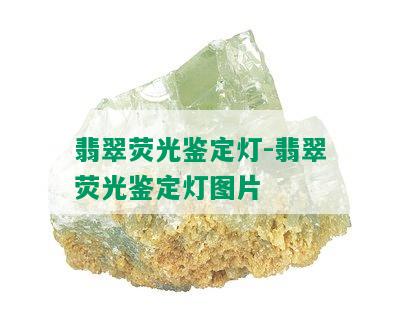 翡翠荧光鉴定灯-翡翠荧光鉴定灯图片