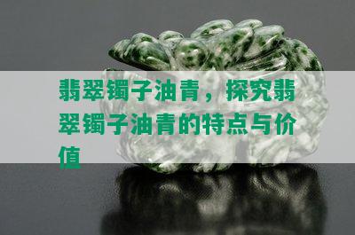 翡翠镯子油青，探究翡翠镯子油青的特点与价值