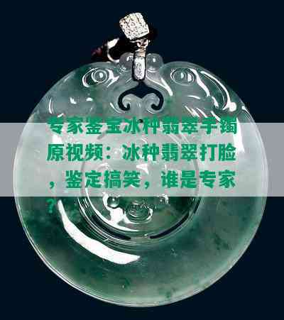 专家鉴宝冰种翡翠手镯原视频：冰种翡翠打脸，鉴定搞笑，谁是专家？