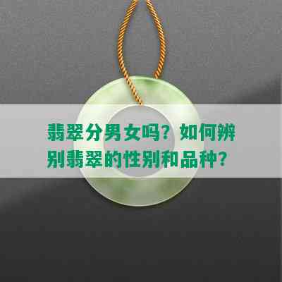 翡翠分男女吗？如何辨别翡翠的性别和品种？