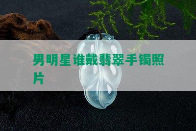 男明星谁戴翡翠手镯照片