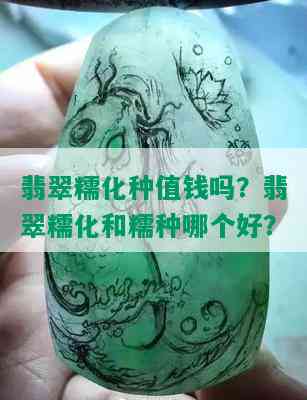 翡翠糯化种值钱吗？翡翠糯化和糯种哪个好？