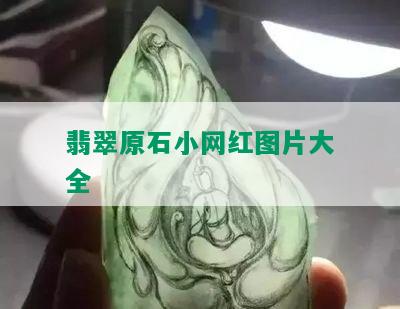 翡翠原石小网红图片大全