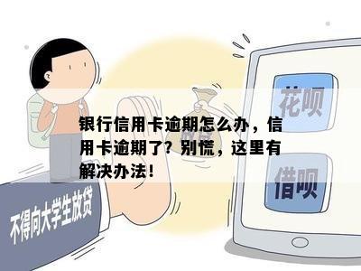 银行信用卡逾期怎么办，信用卡逾期了？别慌，这里有解决办法！