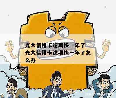 光大信用卡逾期快一年了-光大信用卡逾期快一年了怎么办