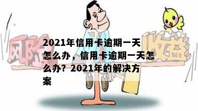 2021年信用卡逾期一天怎么办，信用卡逾期一天怎么办？2021年的解决方案