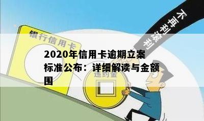 2020年信用卡逾期立案标准公布：详细解读与金额围