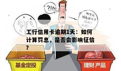 工行信用卡逾期1天：如何计算罚息，是否会影响？