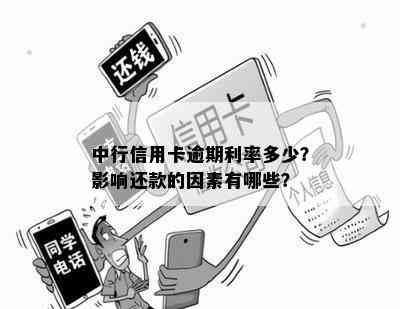 中行信用卡逾期利率多少？影响还款的因素有哪些？