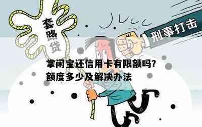 掌闲宝还信用卡有限额吗？额度多少及解决办法