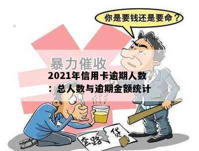 2021年信用卡逾期人数：总人数与逾期金额统计