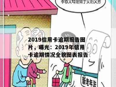 2019信用卡逾期报告图片，曝光：2019年信用卡逾期情况全貌图表报告