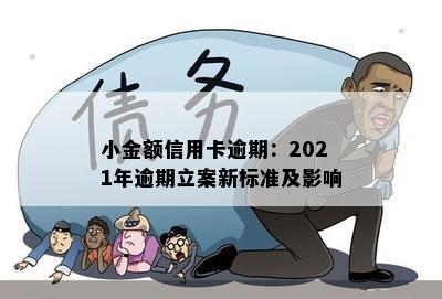 小金额信用卡逾期：2021年逾期立案新标准及影响