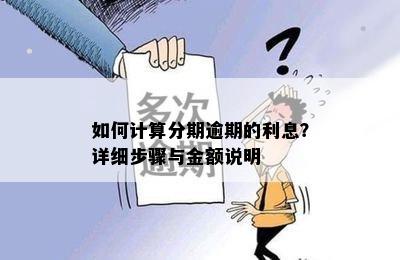 如何计算分期逾期的利息？详细步骤与金额说明