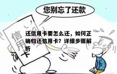 还信用卡要怎么还，如何正确归还信用卡？详细步骤解析