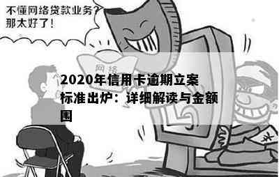 2020年信用卡逾期立案标准出炉：详细解读与金额围