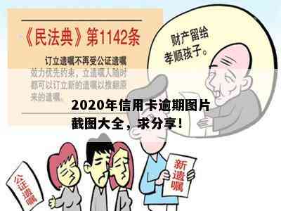 2020年信用卡逾期图片截图大全，求分享！