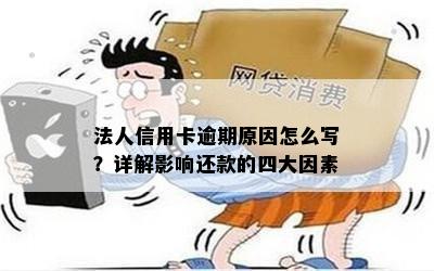 法人信用卡逾期原因怎么写？详解影响还款的四大因素